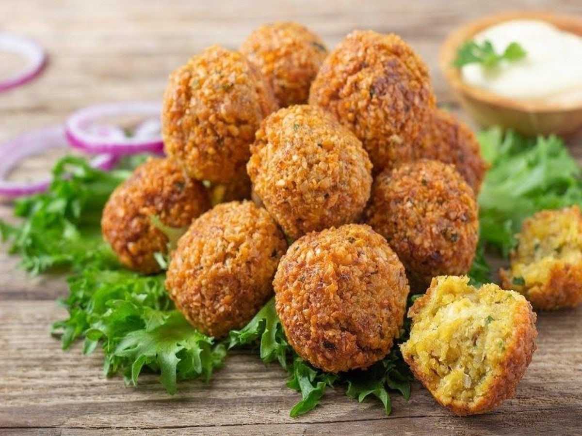غذاهای بدون گوشت برای شام-فلافل