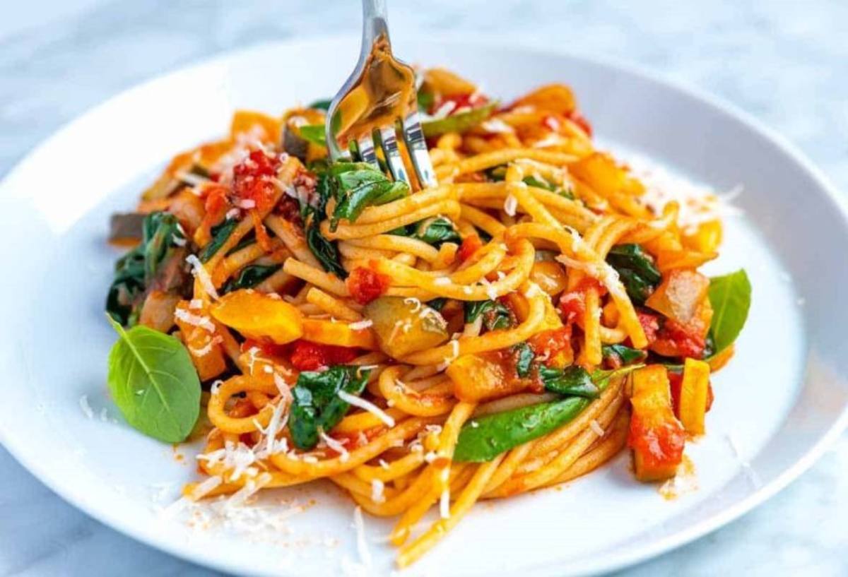 طرز تهیه پاستا رژیمی