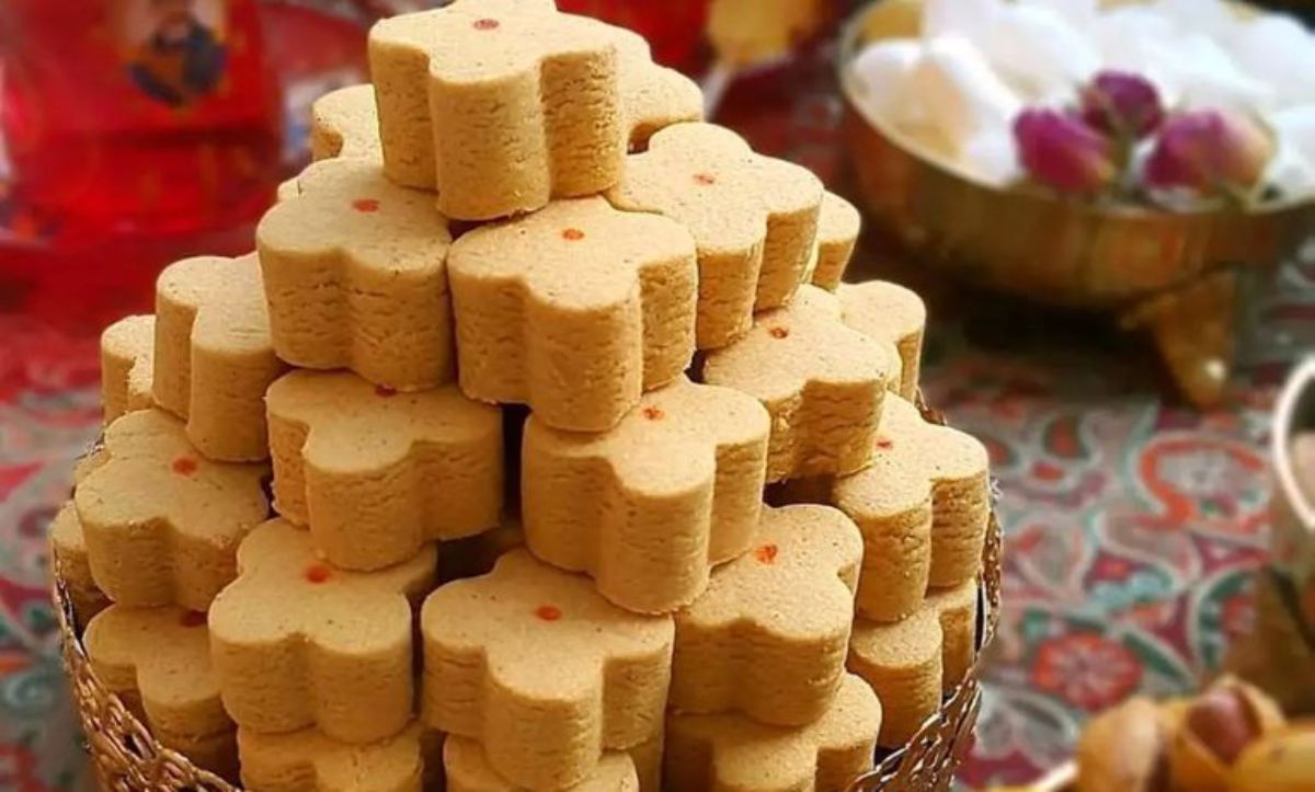 شیرینی برای شب یلدا ساده