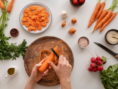 غذا با هویج