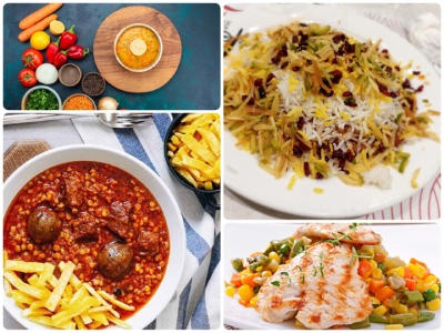 غذای افطاری برای مهمان