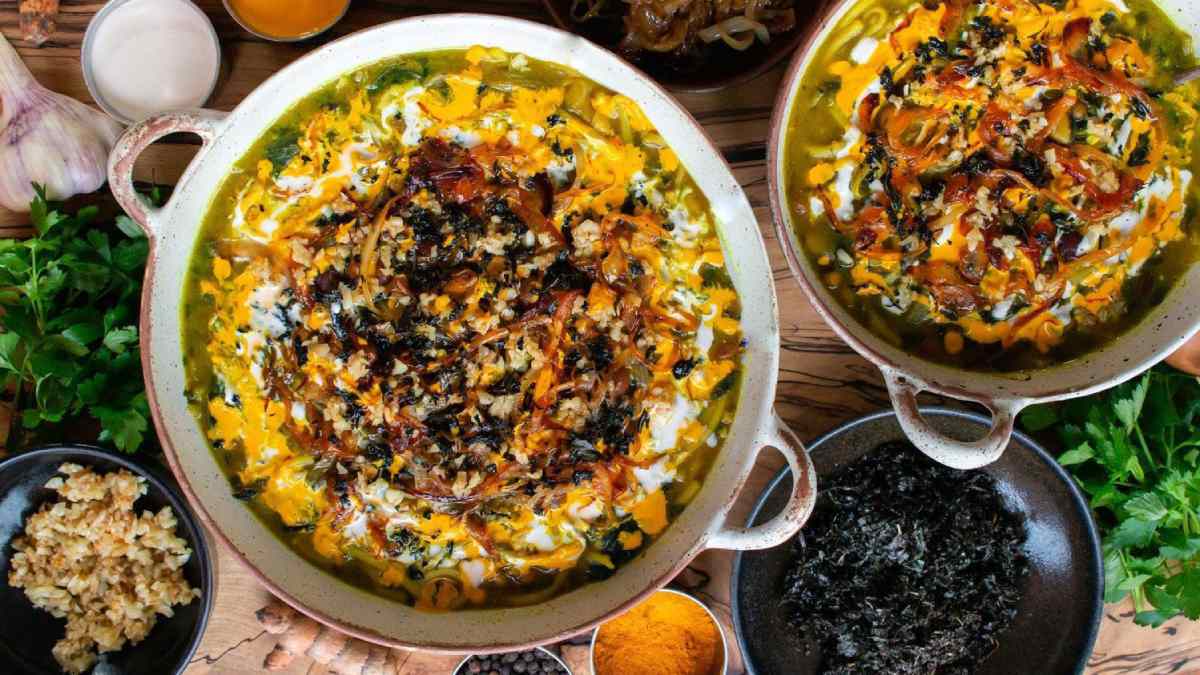 انواع آش برای افطاری