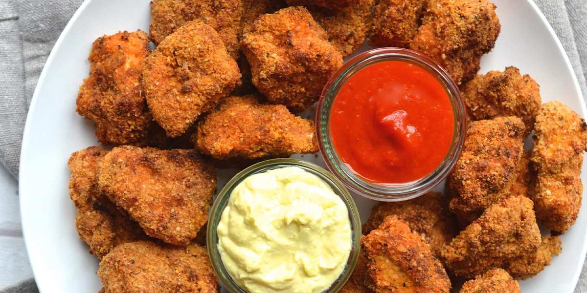 غذای خوشمزه با مرغ برای افطار