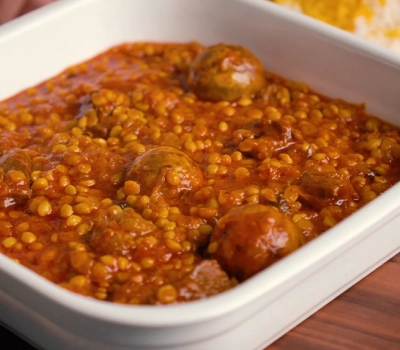 طرز تهیه قیمه مجلسی برای 20 نفر